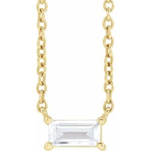 14K 1/3 CT Lab-Grown Diamond 16-18" Necklace