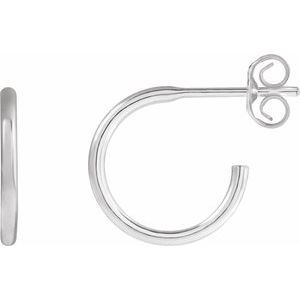 Sterling Silver Hoop Earrings