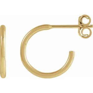 Sterling Silver Hoop Earrings