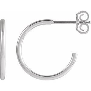 Sterling Silver Hoop Earrings
