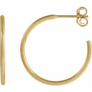 Sterling Silver Hoop Earrings