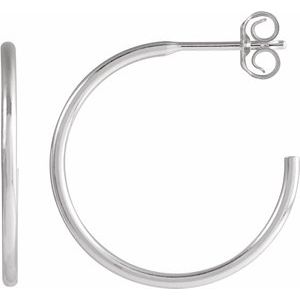 Sterling Silver Hoop Earrings