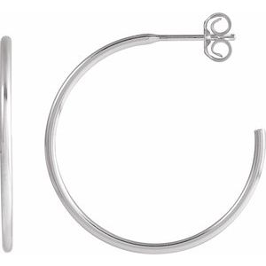 Sterling Silver Hoop Earrings
