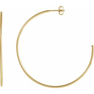 Sterling Silver Hoop Earrings