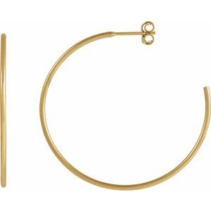 Sterling Silver Hoop Earrings