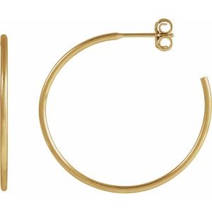 Sterling Silver Hoop Earrings