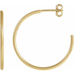 Sterling Silver Hoop Earrings