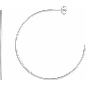 Sterling Silver Hoop Earrings